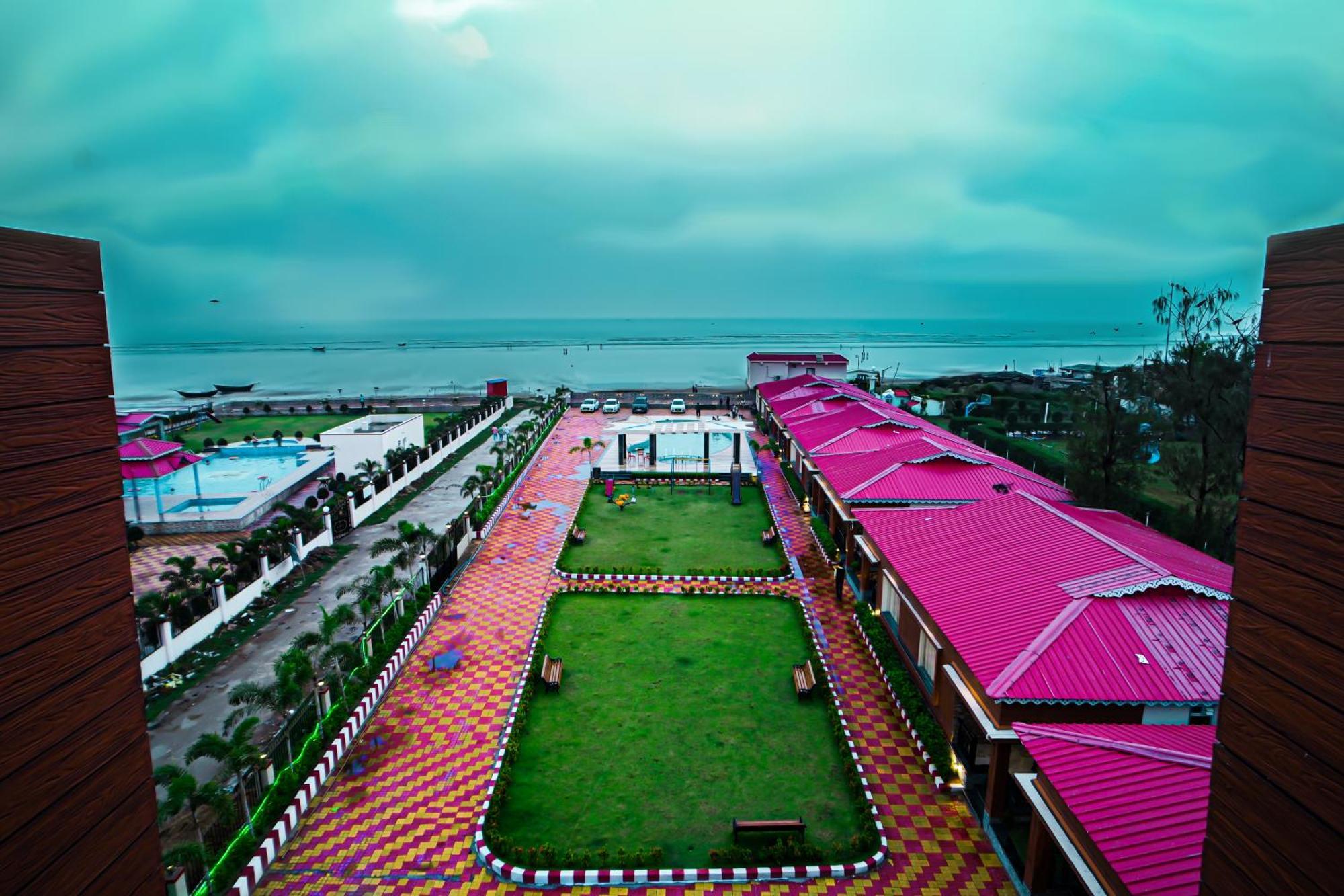 Prasant On Beach Resort !! Lift - Wifi -Restaurant-Parking Facilities-Newly Decorated Room !! ماندارموني المظهر الخارجي الصورة
